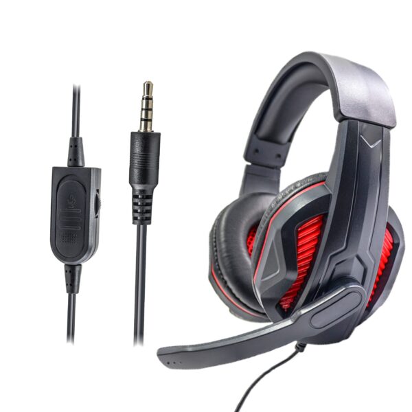 Fone De Ouvido Grande Para Jogos, Microfone Para Ps4 Ps5pcs Xbox One Switch Mobile Game