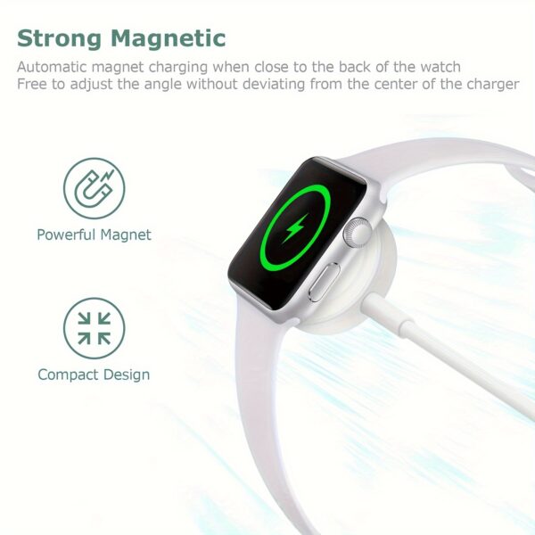 Carregador magnético sem fio para iWatch série 10 9 8 7 Ultra2 - Image 7