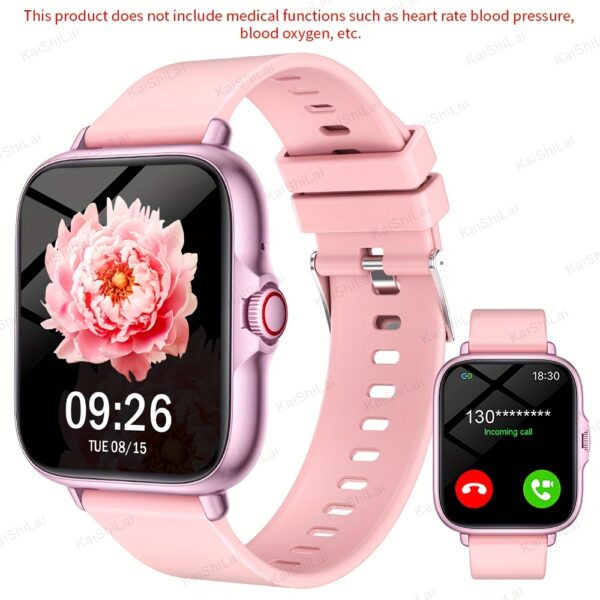 Smartwatch com pulseira de silicone - Image 9
