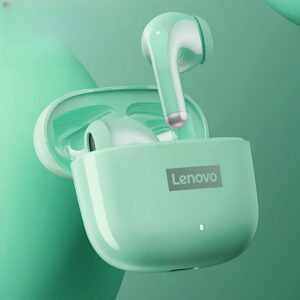 Mini Fones de ouvido sem fio Lenovo LP40 Pro 2025, colorido